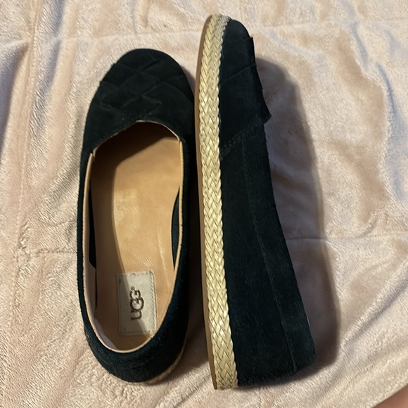 UGG Black flats in size 8.5 - Picture 3 of 5